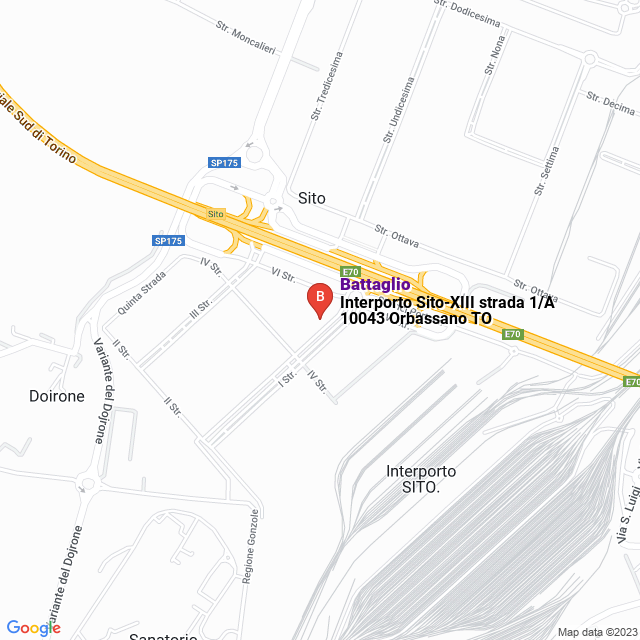 apri la mappa di Battaglio