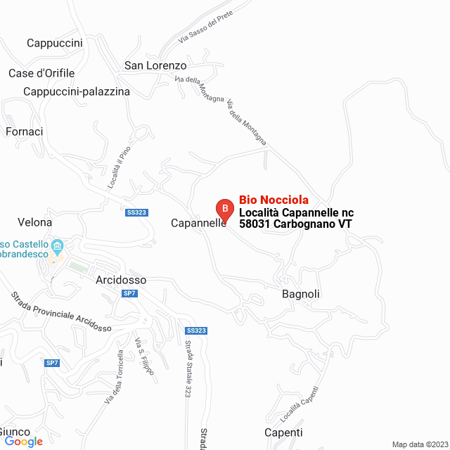 apri la mappa di Bio Nocciola