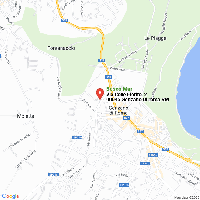 apri la mappa di Bosco Mar