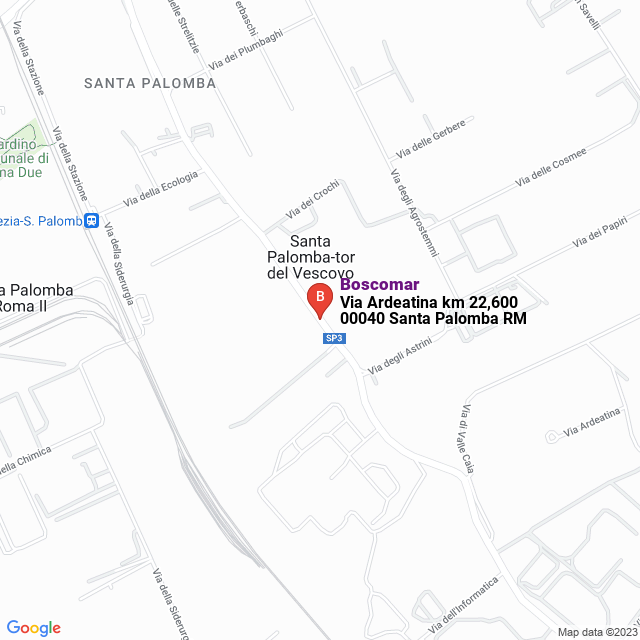 apri la mappa di Boscomar