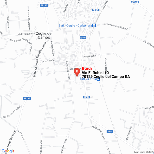 apri la mappa di Burdi