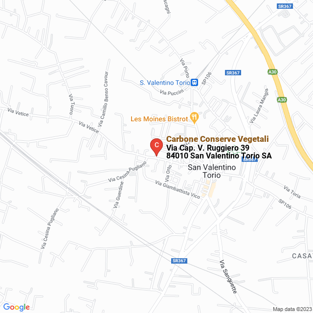 apri la mappa di Carbone Conserve Vegetali