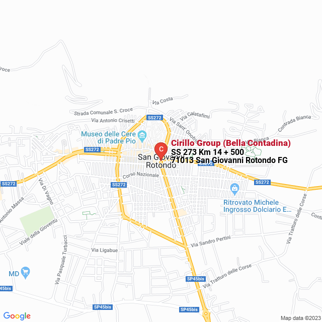 apri la mappa di Cirillo Group (Bella Contadina)