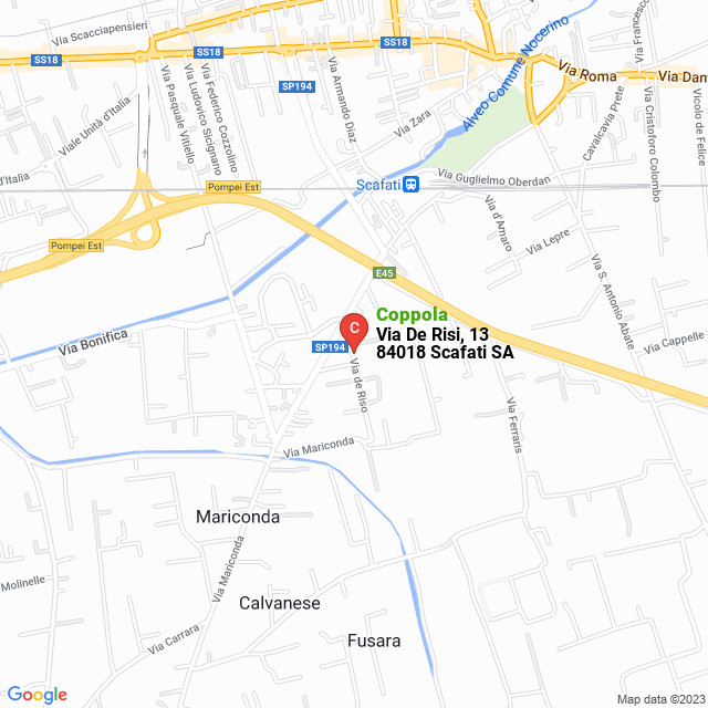 apri la mappa di Coppola