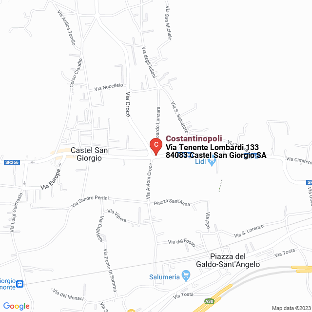 apri la mappa di Costantinopoli