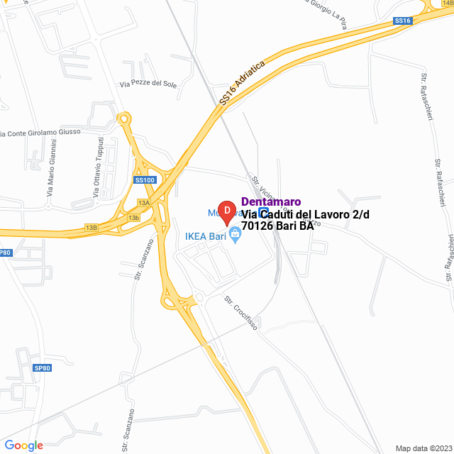 apri la mappa di Dentamaro