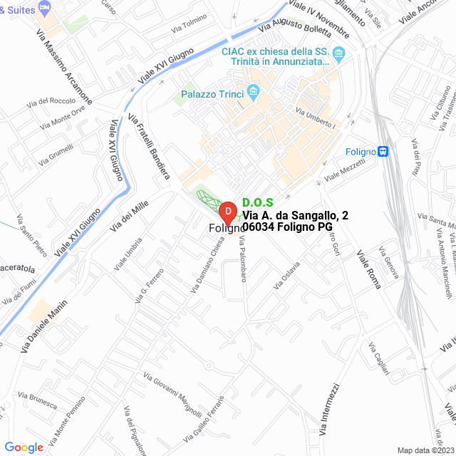 apri la mappa di D.O.S