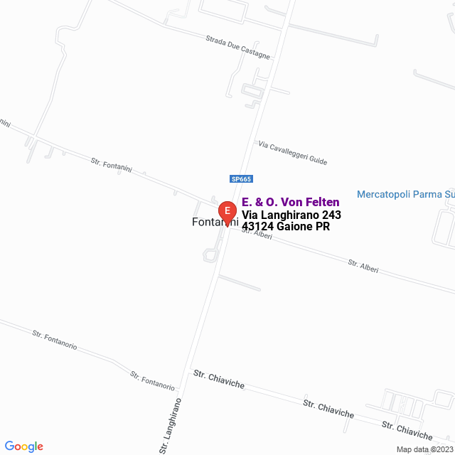 apri la mappa di E. & O. Von Felten