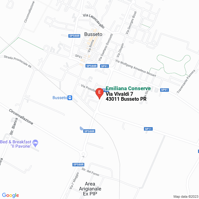 apri la mappa di Emiliana Conserve