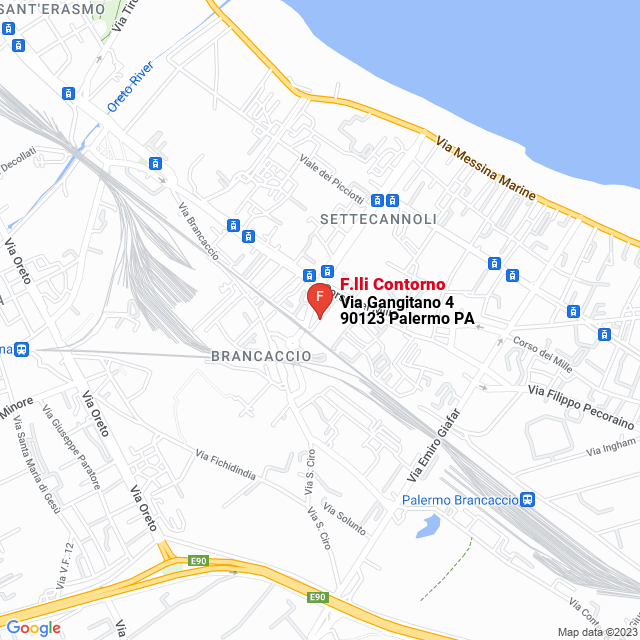 apri la mappa di F.lli Contorno