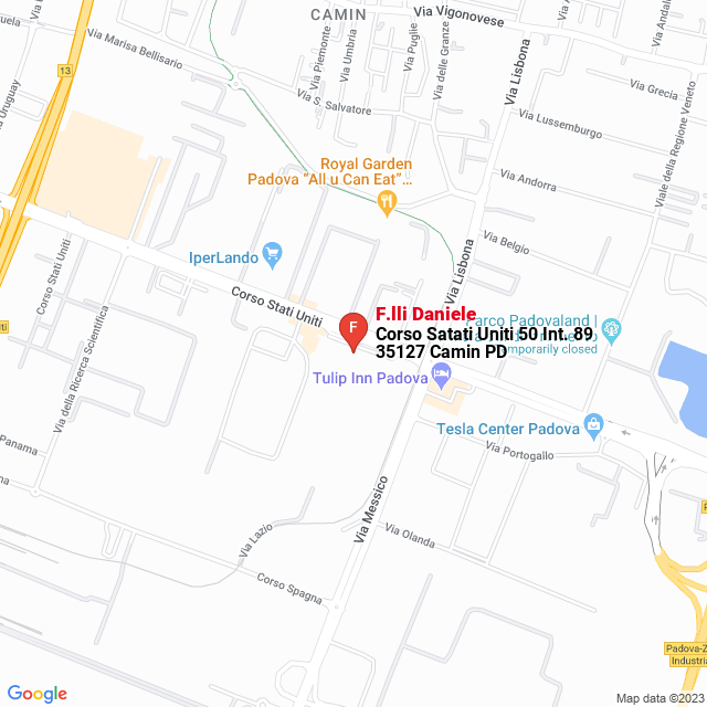 apri la mappa di F.lli Daniele