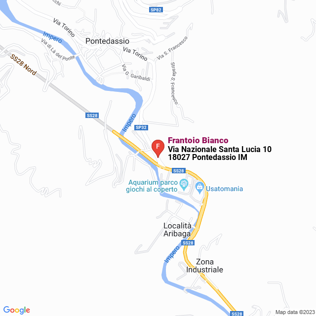 apri la mappa di Frantoio Bianco