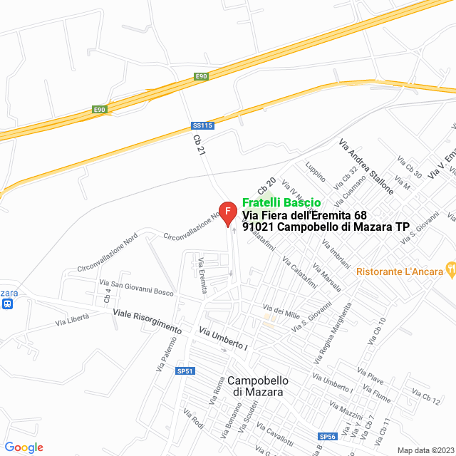 apri la mappa di Fratelli Bascio