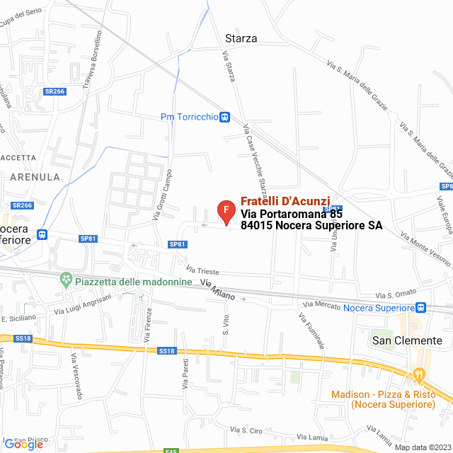 apri la mappa di Fratelli D‘Acunzi