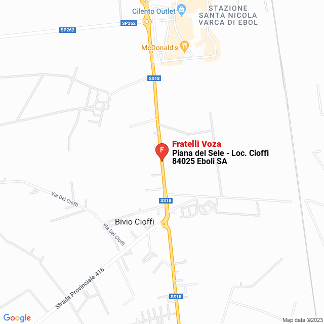 apri la mappa di Fratelli Voza