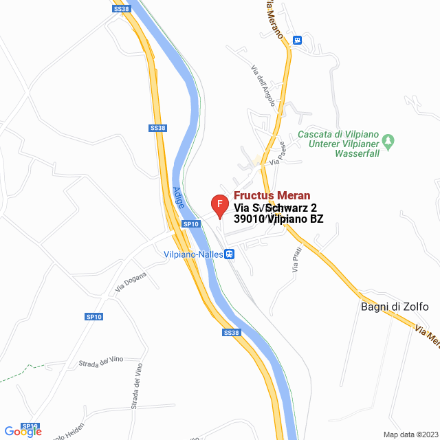 apri la mappa di Fructus Meran