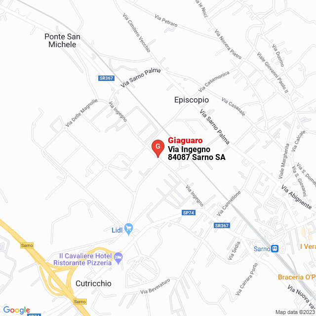 apri la mappa di Giaguaro