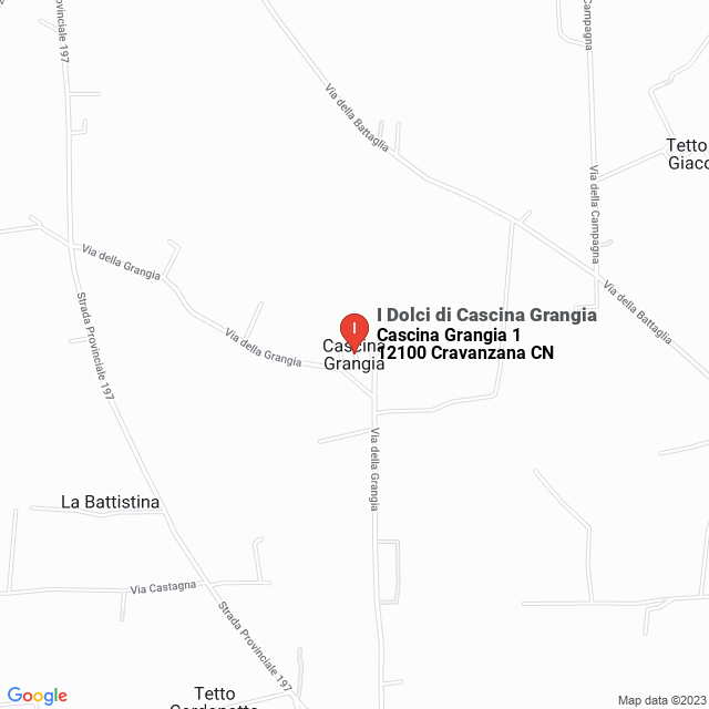 apri la mappa di I Dolci di Cascina Grangia