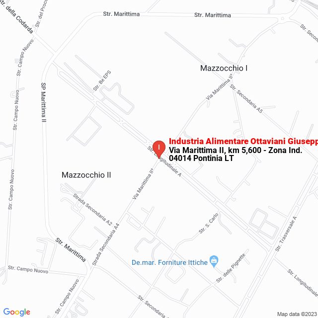 apri la mappa di Industria Alimentare Ottaviani Giuseppe & C.