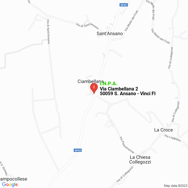 apri la mappa di I.N.P.A.