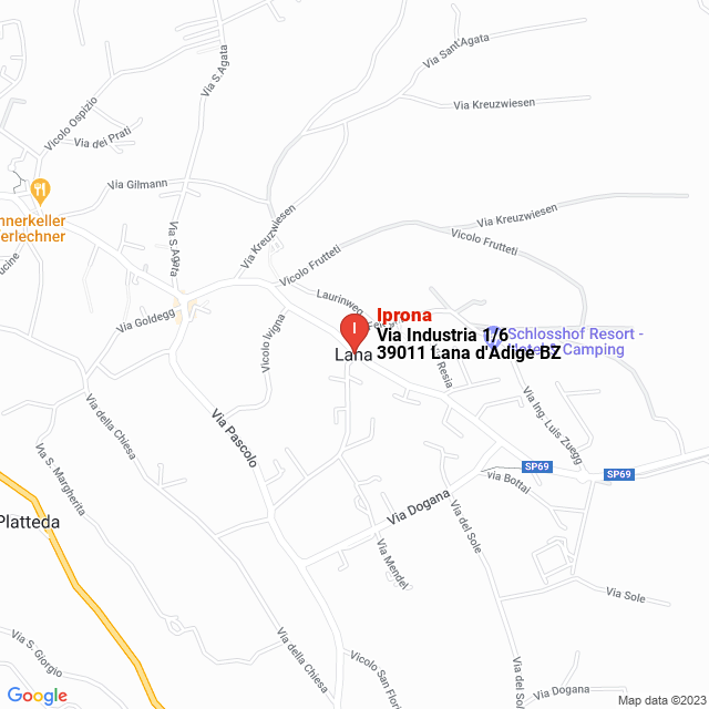 apri la mappa di Iprona