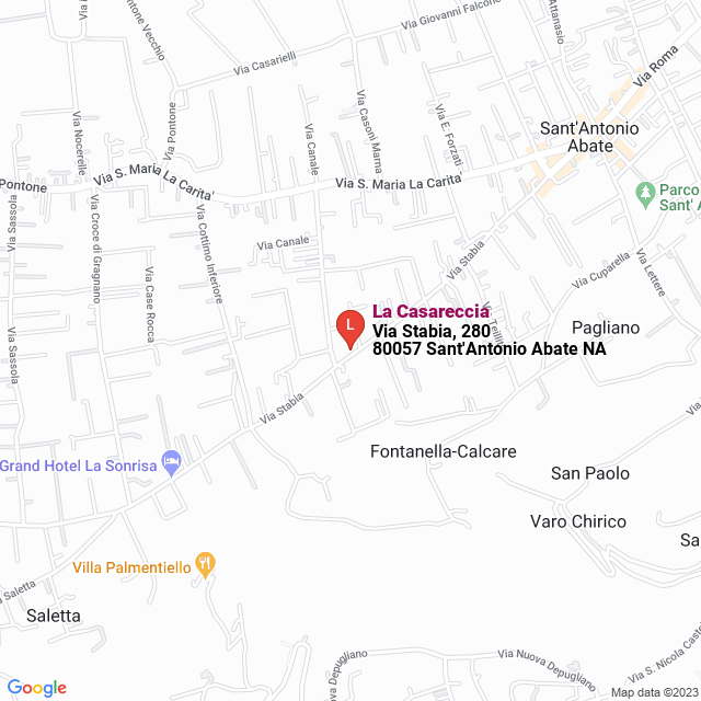 apri la mappa di La Casareccia