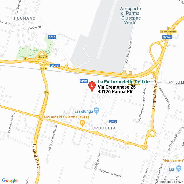 apri la mappa di La Fattoria delle Delizie