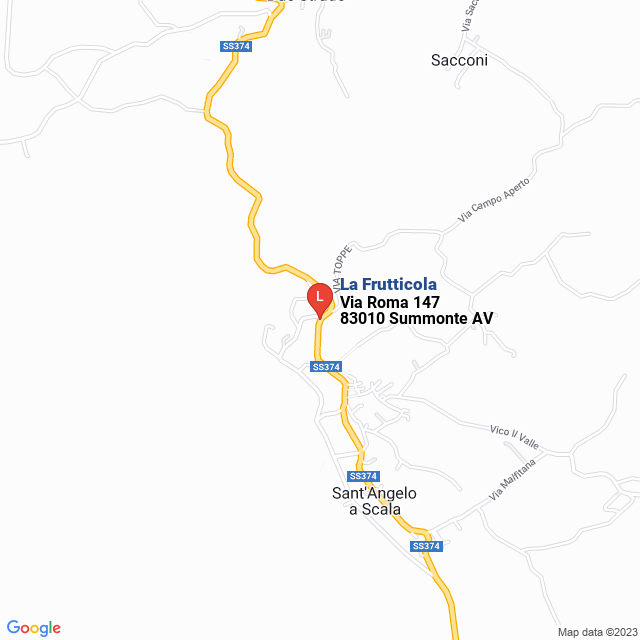 apri la mappa di La Frutticola