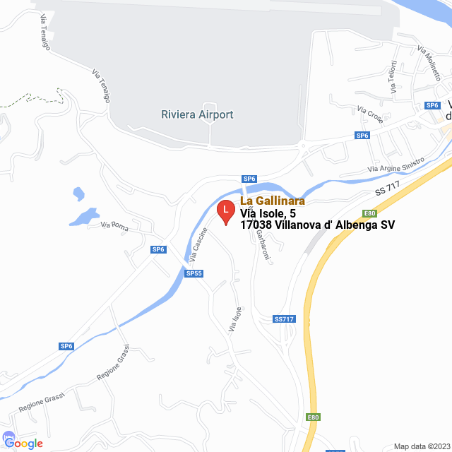 apri la mappa di La Gallinara