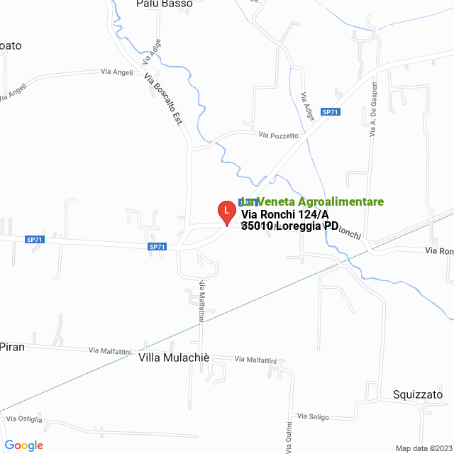 apri la mappa di La Veneta Agroalimentare