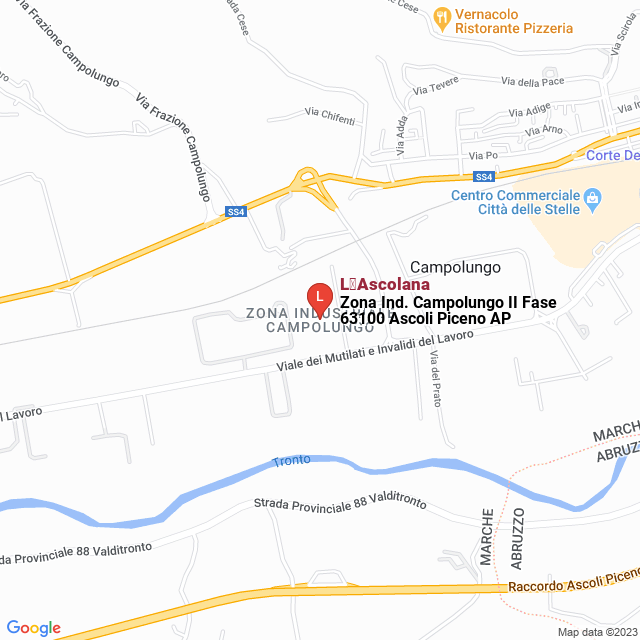 apri la mappa di LAscolana