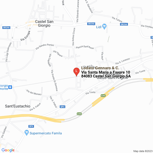 apri la mappa di Lodato Gennaro & C.