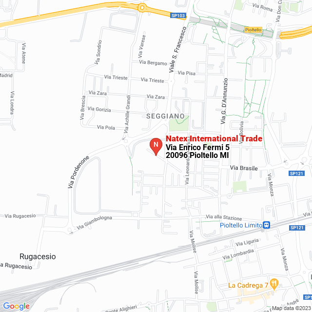 apri la mappa di Natex International Trade