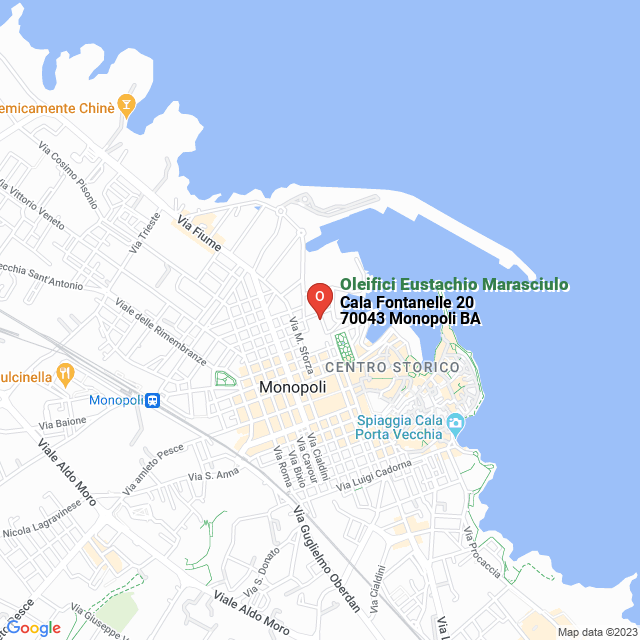 apri la mappa di Oleifici Eustachio Marasciulo