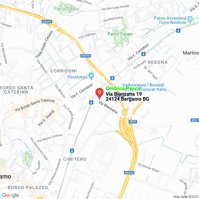 apri la mappa di Orobica Pesca