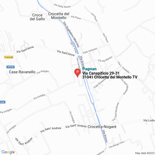 apri la mappa di Pagnan