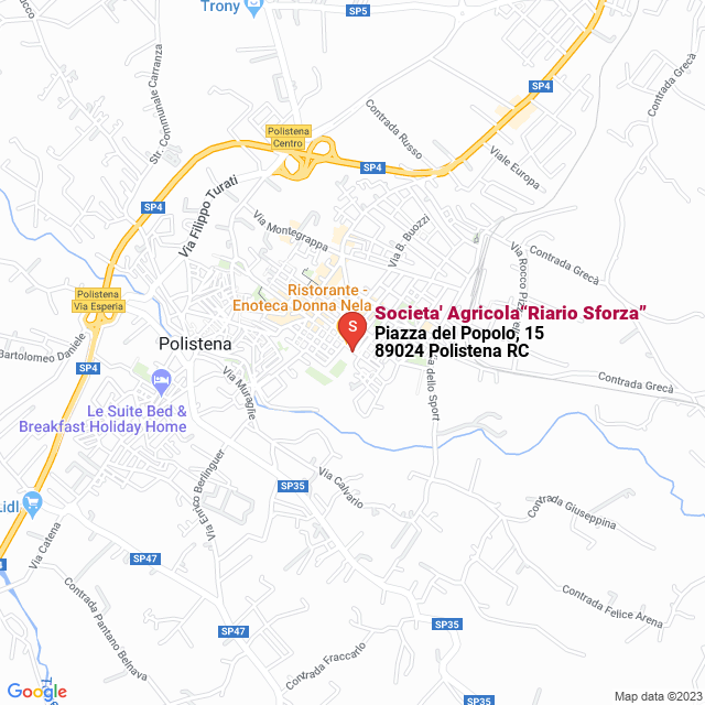 apri la mappa di Societa‘ Agricola“Riario Sforza”