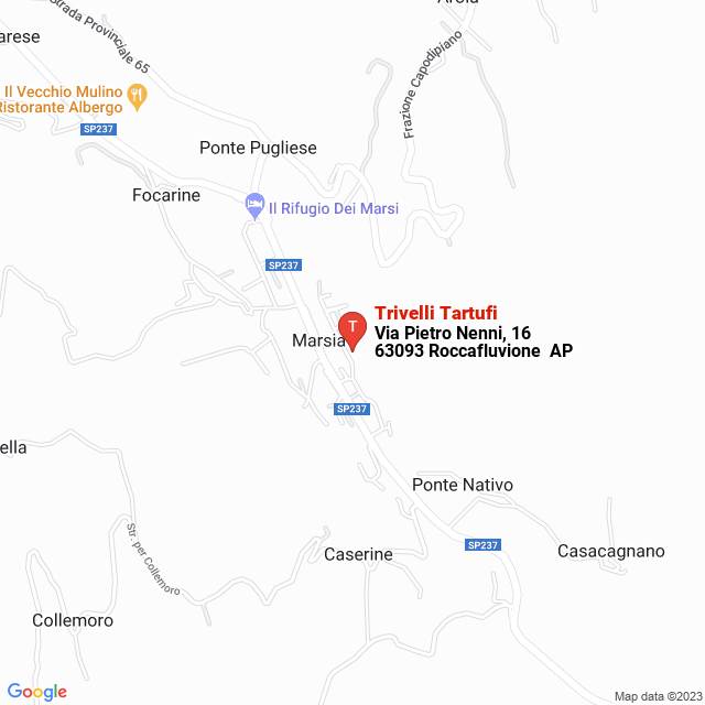 apri la mappa di Trivelli Tartufi