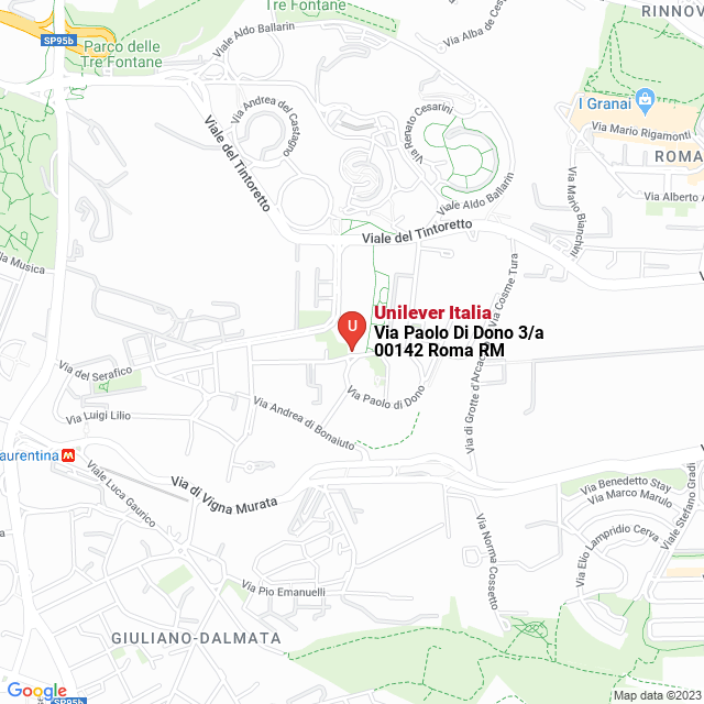 apri la mappa di Unilever Italia