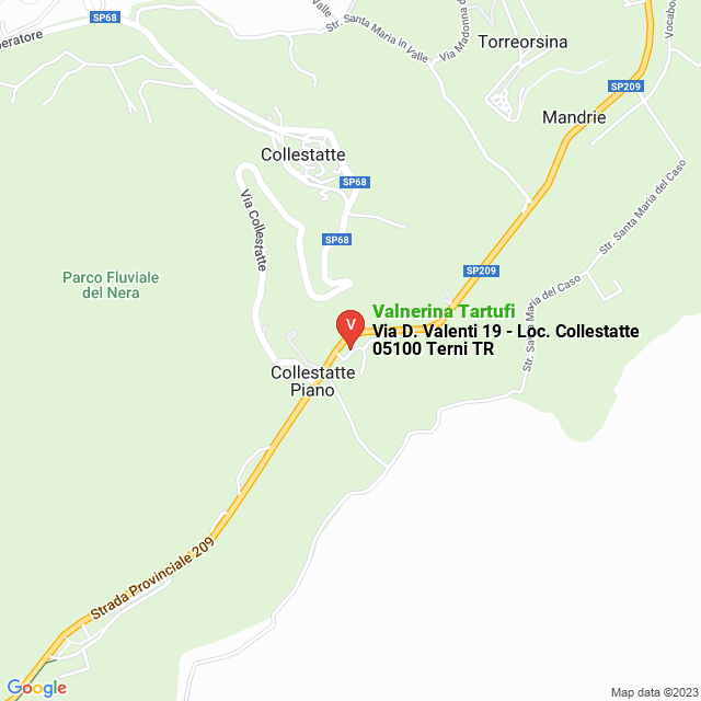 apri la mappa di Valnerina Tartufi