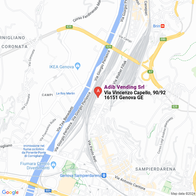apri la mappa di Adib Vending Srl
