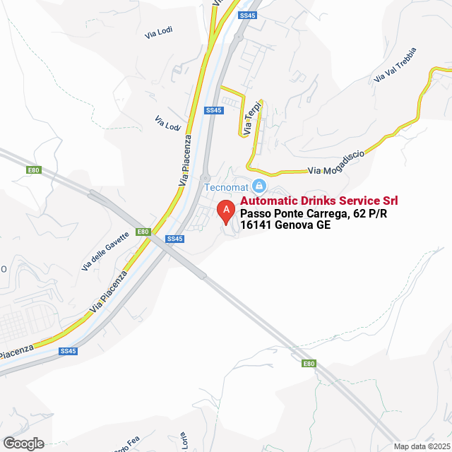 apri la mappa di Automatic Drinks Service Srl