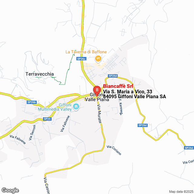 apri la mappa di Biancaffè Srl