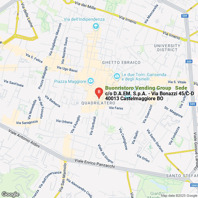 apri la mappa di Buonristoro Vending Group - Sede