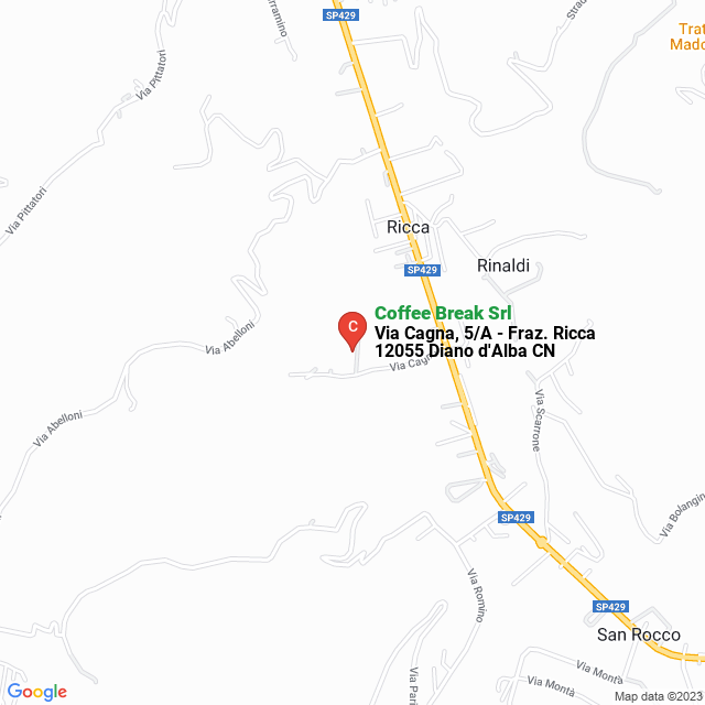 apri la mappa di Coffee Break Srl