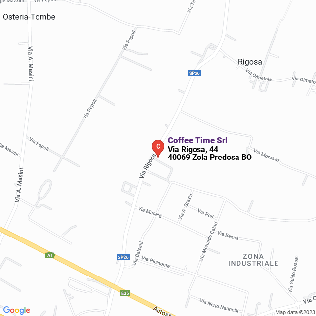 apri la mappa di Coffee Time Srl