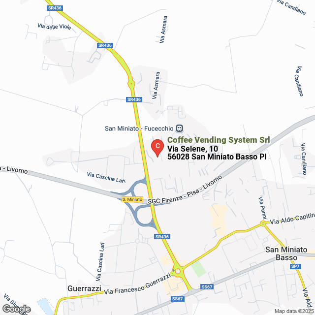 apri la mappa di Coffee Vending System Srl