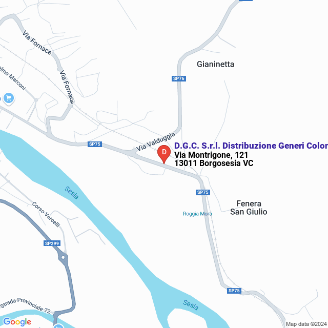 apri la mappa di D.G.C. S.r.l. Distribuzione Generi Coloniali