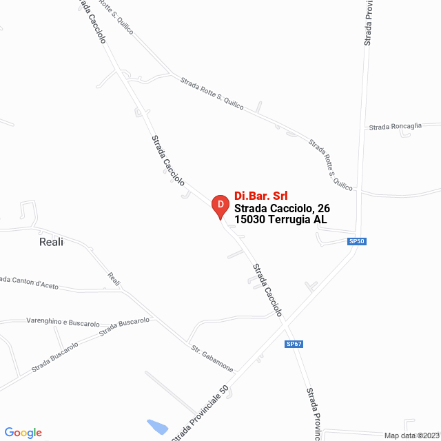 apri la mappa di Di.Bar. Srl