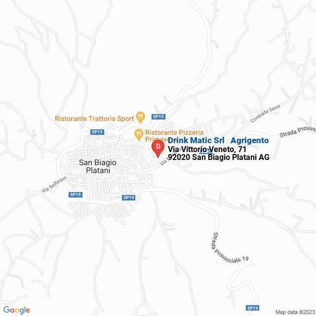 apri la mappa di Drink Matic Srl - Agrigento